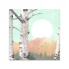 Personal-Prints Aspen Mountain Wood Wall Art